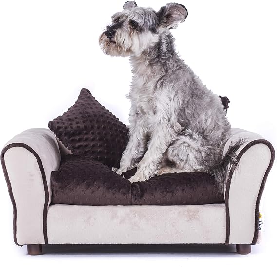 Keet Westerhill Pet Sofa Bed, Medium (28x20x12) Khaki
