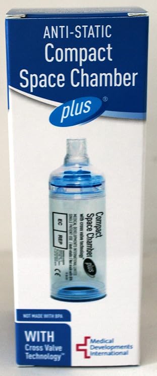 Compact Space Chamber Plus Inhaler Spacer Device