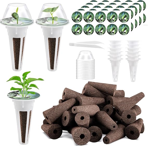 Tigvio 66pcs Hydroponic Seed Pod Kit
