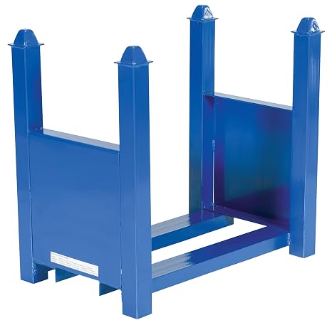 Vestil CRAD-75 Steel Stackable Bar Cradle 26 in. 7500 Lb. Capacity Blue