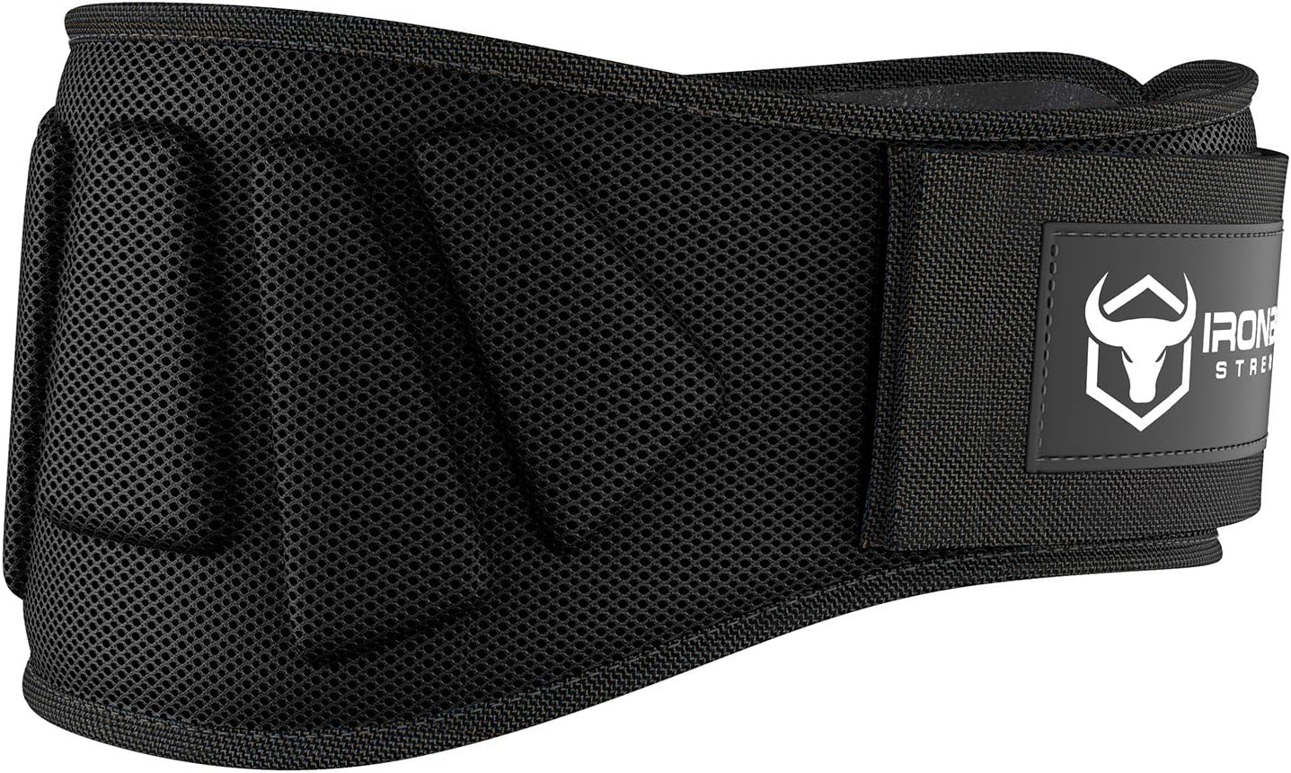 Iron Bull Strength Weight Lifting Belt for Men and Women - 6 Wide Auto Lock Weightlifting, Back Support for Lumbar and Back Support during Workout, Lifting, Fitness, Cross Training, Powerlifting