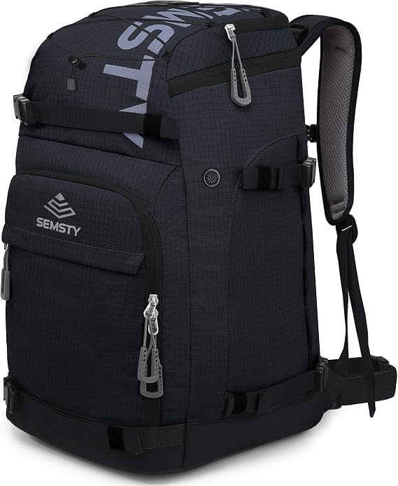 Ski Boot Bag, 55L/70L Waterproof Ski and Snowboard Boots Travel Pack