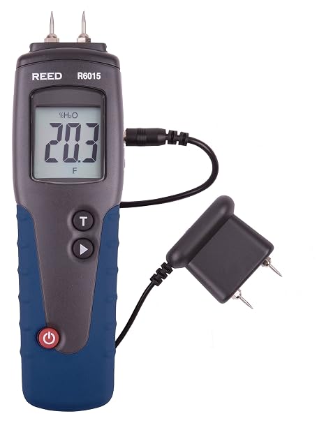 REED Instruments R6015 Wood Moisture Detector,