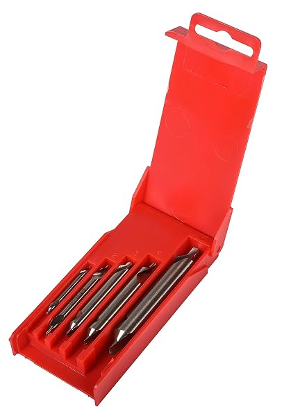 Dormer A221SET Centre Drill Set, #A221, Bright Coating, Cobalt High Speed Steel
