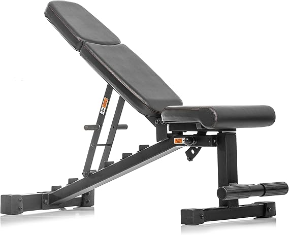 XMark Adjustable Weight Bench, High Performance Adjustable Bench, 1500 lb Weight Capacity, Strength Training Adjustable Benches for Commercial or Home Use