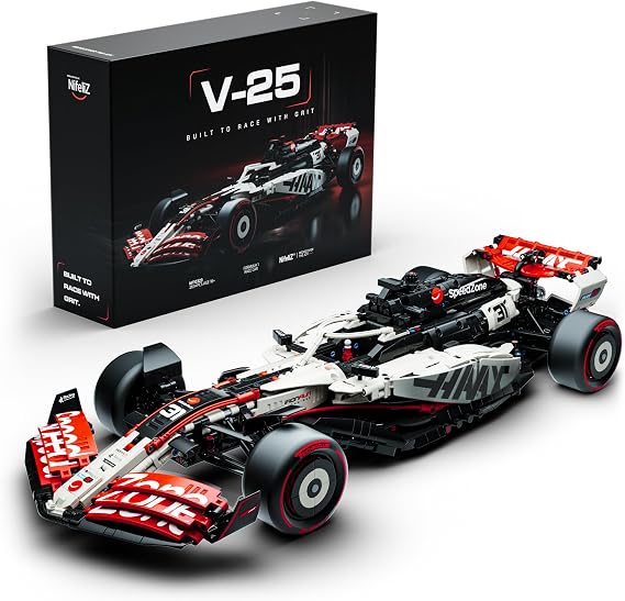 Nifeliz V25 Formula 1 Racing Car Building Set, NF10329