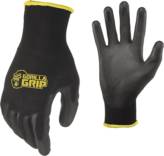 Gorilla Grip Never Slip, Maximum Grip All-Purpose Gloves