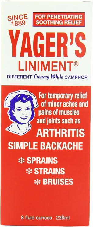 Yager's Pain Relieving Liniment, 8 Ounces