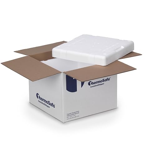 Thermosafe 321UPS Cold Insulated Shipping Box Container Kit (8 Pack)