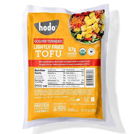 Hodo Golden Turmeric Lightly Fried Tofu