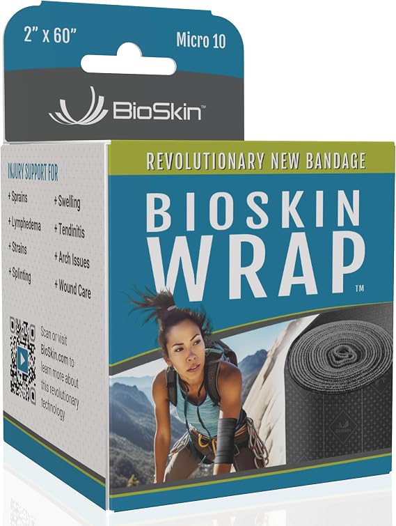 BioSkin Compression Bandage Wrap - Micro 10, 2" x 60"