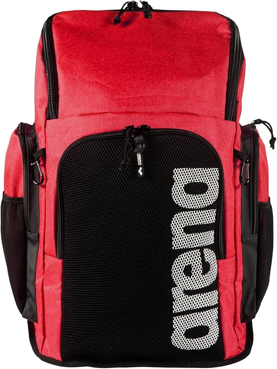 ARENA Team 45 Backpack Swimming Athlete Sports Gym Rucksack Large Training Gear Equipment Swim Bag for Men/Women, 45 Liters