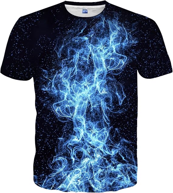 Unisex Shirts 3D Print Graphic Short Sleeve Shirt for Men Women