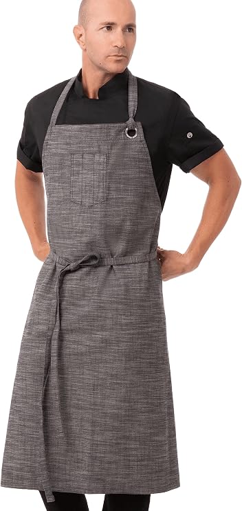 Chef Works Unisex Corvallis Chefs Bib Apron