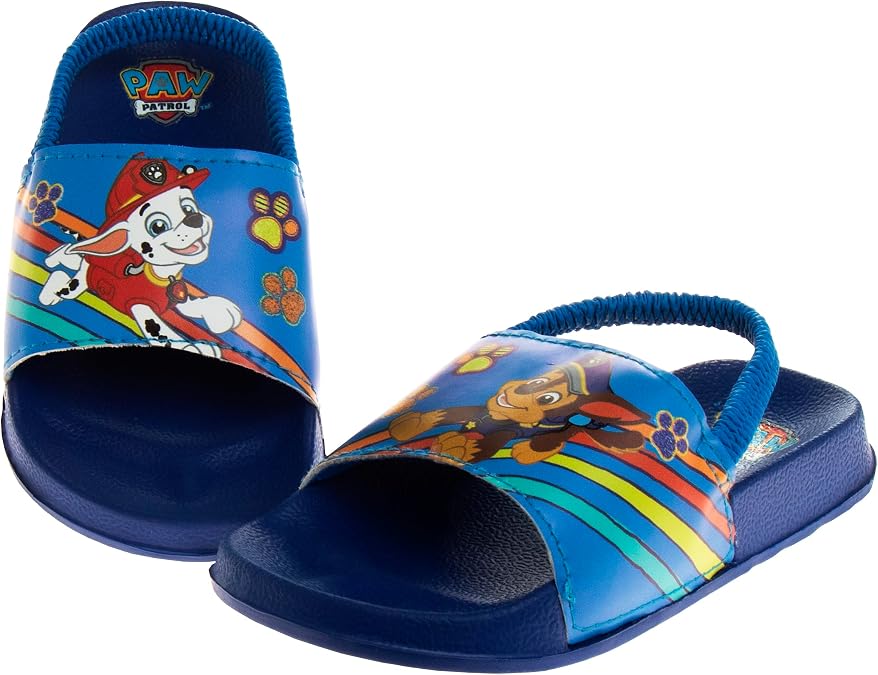 Nickelodeon Paw Patrol Summer Beach Slides Sandals (Toddler/Little Kid)