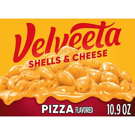 Velveeta Shells and Cheese Mac and Cheese Dinner, Pizza Flavored, 10.9 oz