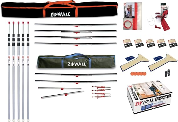 ZipWall Dust Barrier Toolkit