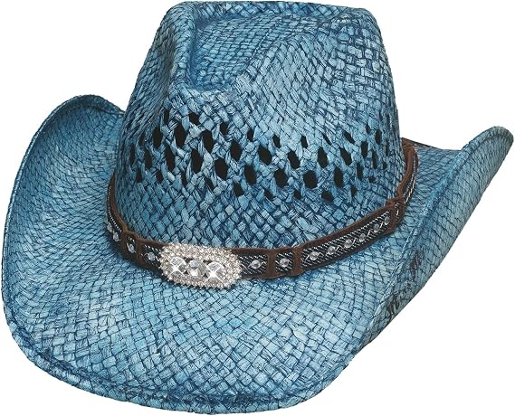 Bullhide Hats 2841 Run A Muck Collection Wild and Blue Blue Cowboy Hat
