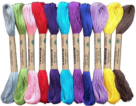 Valdani Gemstone Magic 6 Strand Floss Collection