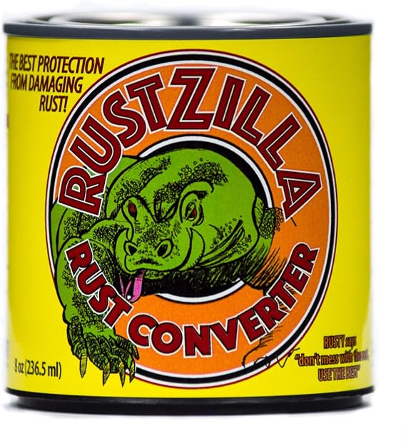 and Rust Remover, Professional Strength For All Metals Including Stainless Steel, Steel, Cast-Iron, 8 OZ