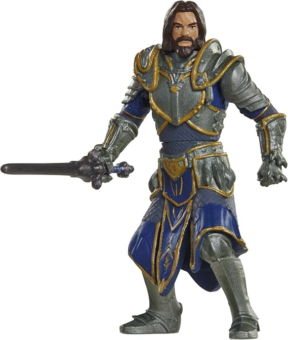 Warcraft Mini Lothar & Horde Warrior Action Figures (2 Pack)