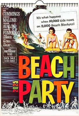 Wall Calendar 2026 [12 pages 8x12] Rock-N-Roll Music Movies 2 Vintage Movies Posters Musical