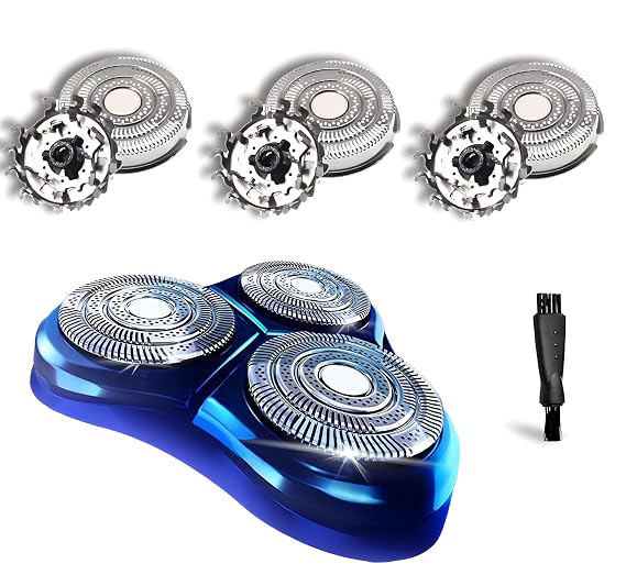 HQ9 Replacement Shaver Heads for Philips Norelco - Compatible with HQ9 SpeedXL, Series 8100, 8200, 9100 and PT/AT900