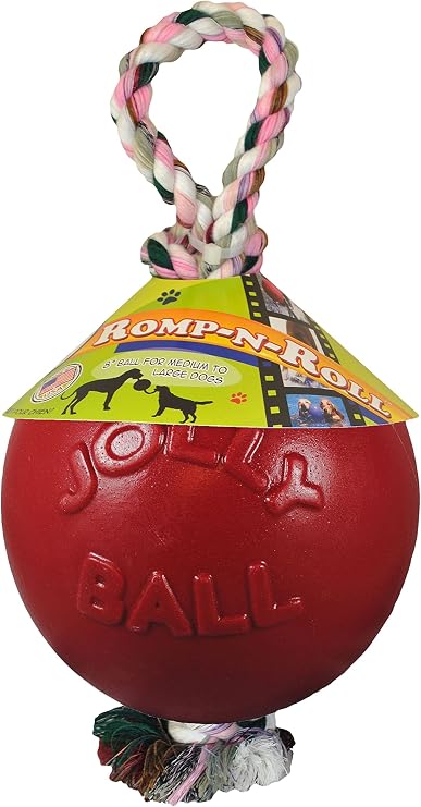 Jolly Pets Romp-n-Roll Ball - 6"