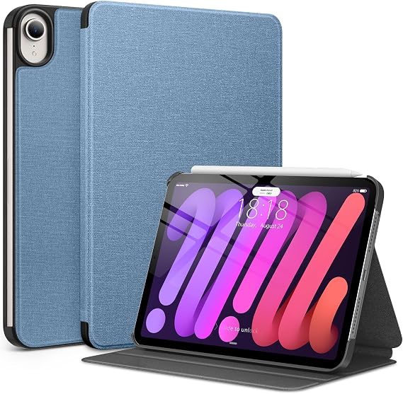 DTTO Case for iPad mini 7 (A17 Pro) / iPad mini 6 8.3-inch, Light Blue