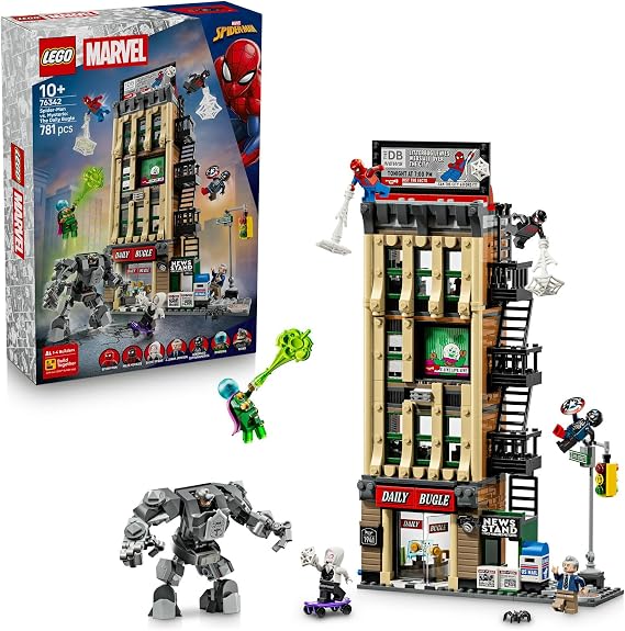 LEGO Marvel Örümcek Adam Mysterio'ya Karşı: Daily Bugle 76342
