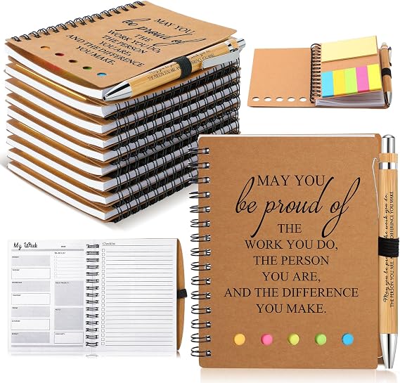 10 Sets Inspirational Notebooks Bulk, May You Be Proud