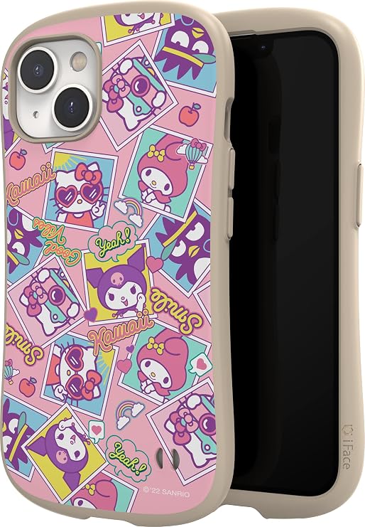 iFace Hello Kitty & Friends Case for iPhone 13 (6.1) Cute Shockproof Dual Layer [Hard Shell + Bumper] Protective Phone Case Seize The Day