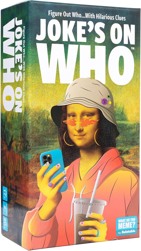 Joke's On Who? The Fake Quote Trivia Game, Trivia Games for Adults, Adult Games for Game Night by Relatable