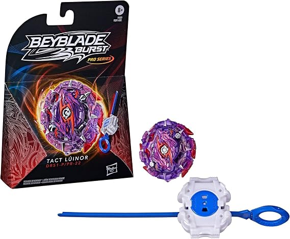 Beyblade Burst Pro Series Tact Luinor Spinning Top Starter Pack - Balance Type Battling Game Top with Launcher Toy