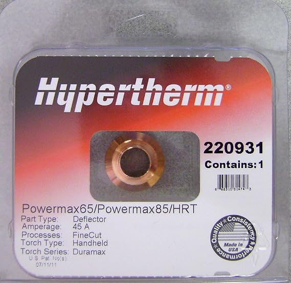 Hypertherm 220931 Deflector for Pmx Finecut