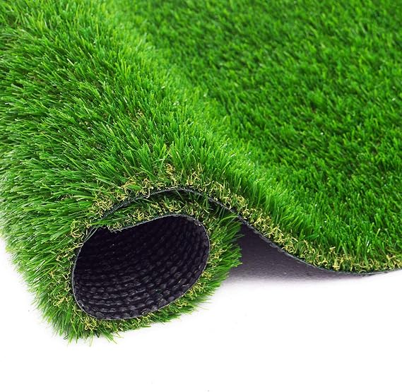 ZGR Artificial Garden Grass 3 ft x 82 ft Premium Lawn Turf, Realistic Fake Grass, Synthetic Turf, Thick Pet Turf, Fake Faux Grass Rug with Drainage Holes Indoor/Outdoor Landscape Customized Available