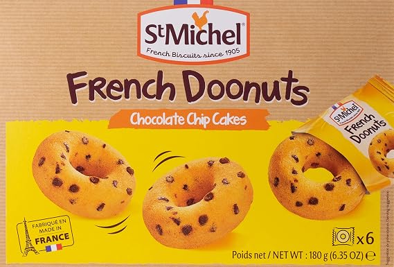 St Michel French Doonuts Chocolate Chip Cake, 6.35 Oz