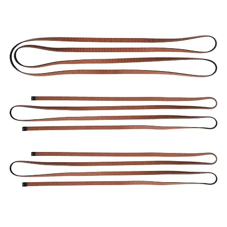 Bambulab 3D Printer Belt Kit - X1 P1P P1S Replacement Timing Belts for X/Y/Z Axis - Non-Slip, Precision Motion (EN 3-Piece Belt Set)