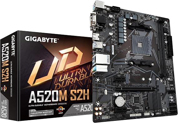 GIGABYTE A520M S2H ULTRA DURABLE Motherboard