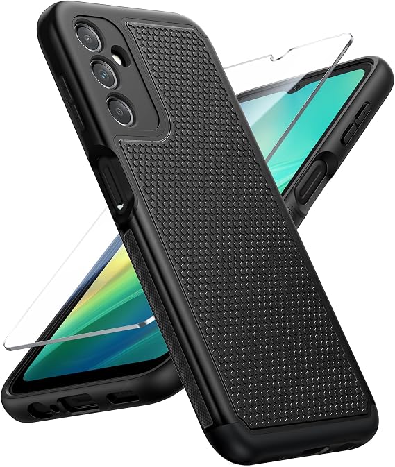 FNTCASE for Galaxy A14-5G Phone Case: Samsung Dual Layer Non Slip Cover
