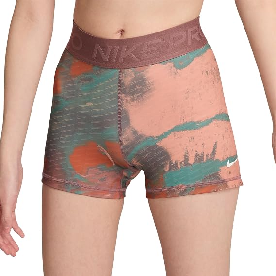 Nike Pro Women's Mid Rise Meta Morph 3" Tight Fit Training Shorts