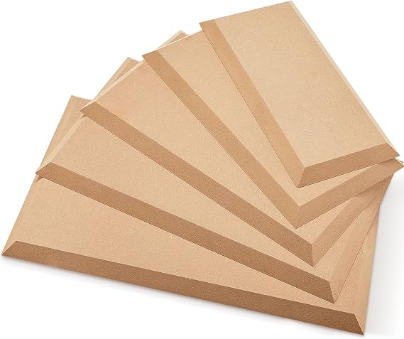 Sunnychicc 5 Pcs Rectangle Pottery Molds for Handbuilding,6.14-10.87 Inch