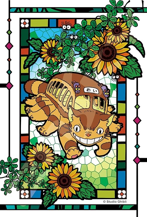 ensky 126-Piece Jigsaw Puzzle Art Crystal Jigsaw Studio Ghibli My Neighbor Totoro (10x14.7cm)