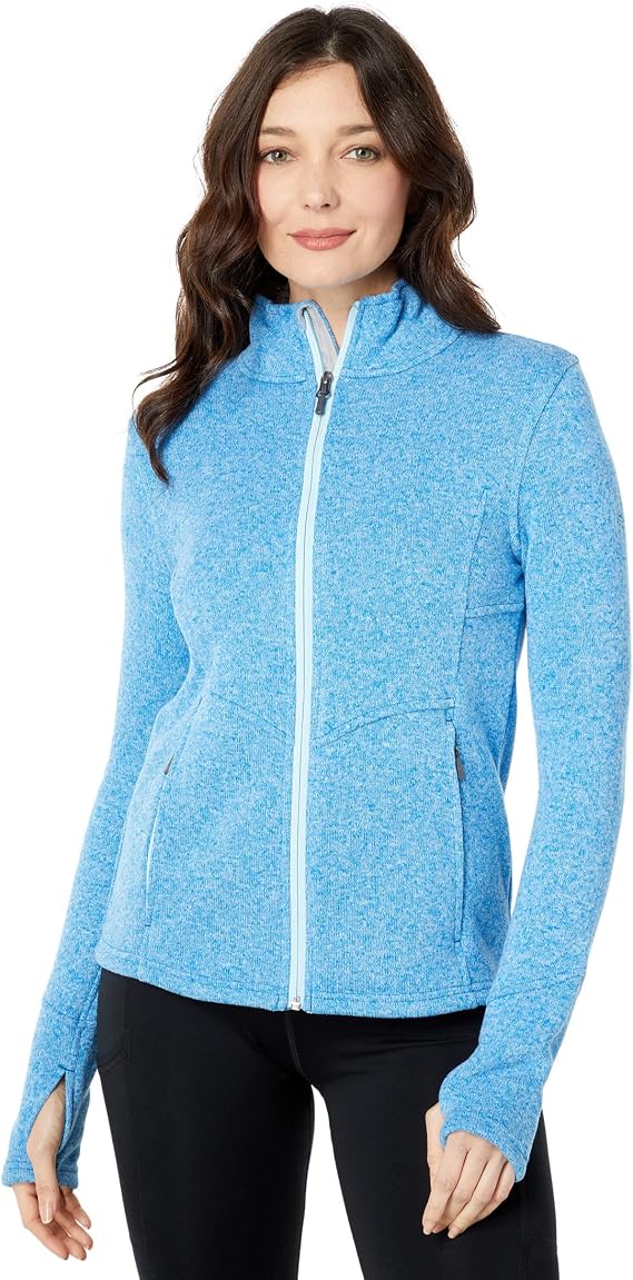 Spyder Womens Soar Full Zip Baselayer Top