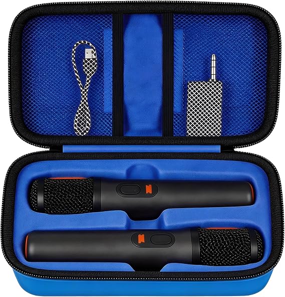 Boobowl Bluetooth Microphone Wireless Case for JBL PartyBox Wireless Mic