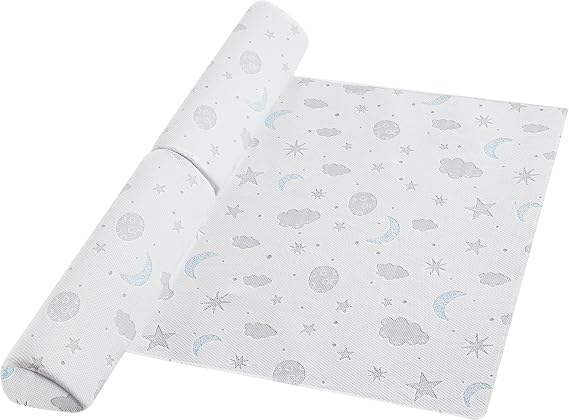 Bed Rail Bumpers for Toddlers - Unique Semi-Teardrop Foam Guard with Non-Slip Grip, Breathable Air Layer Cover, Waterproof & Washable Space-Saving Bed Safety Rail for Kids and Seniors