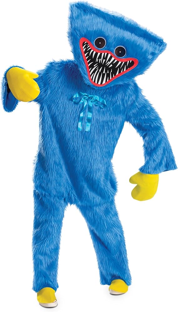 Disguise Men's Huggy Wuggy Adult Costume