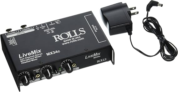 Rolls MX34c Live Mix