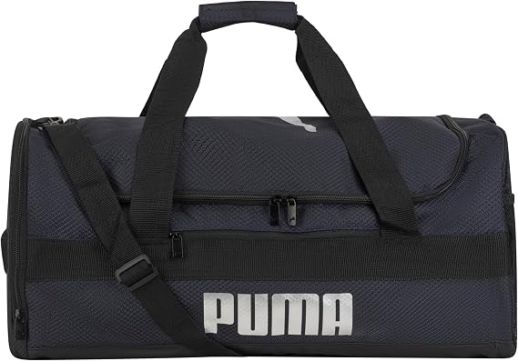 PUMA unisex-adult Demand Large Duffel with Removable Strap & HD Logos
