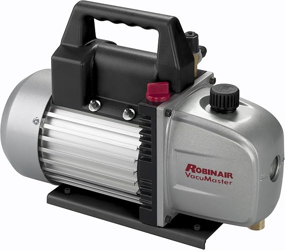 Robinair 15310 VacuMaster Vacuum Pump, 1-Stage, 3 CFM, 1/3 HP, 75 Micron
